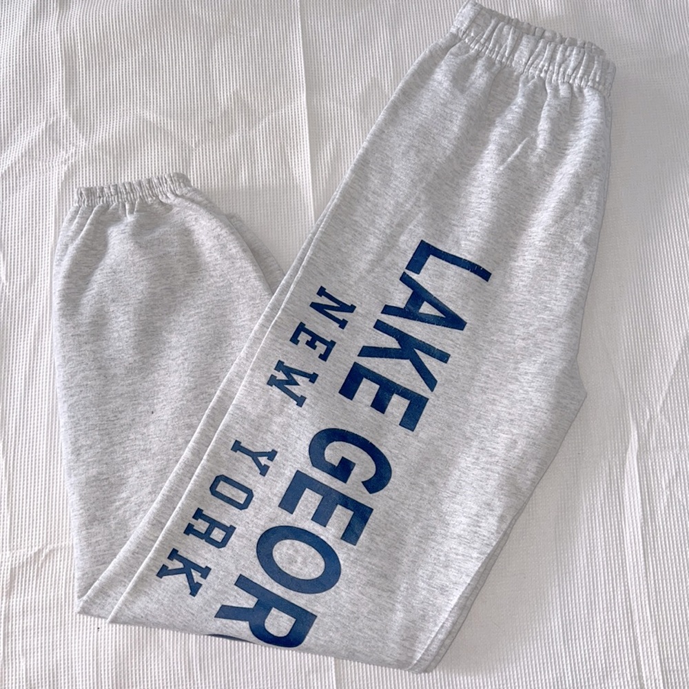 Lake George Gray Sweatpants